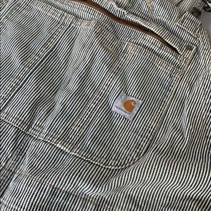 Carhartt Women’s Railroad Striped Bib Overalls